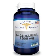 NATURAL SYSTEM - SUPLEMENTO L- GLUTAMINA + VITAMINA C X 60UNIDADES
