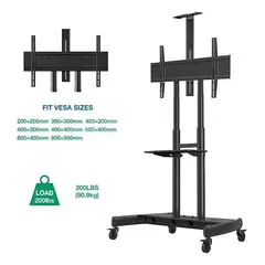 NB NORTH BAYOU - Soporte de piso TV 75-90