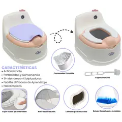 BEBESITOS - BACiNILLA DE APRENDIZAJE PARA BEBES MARCA
