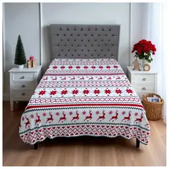 HOGARETO - Cobija Térmica Navidad Extra Suave