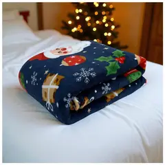 HOGARETO - Cobija Térmica Navidad Extra Suave