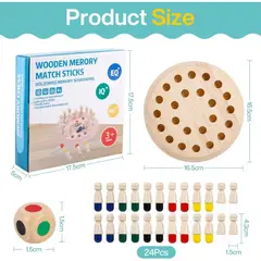 GENERICO - Juego De Memoria Habilidad Cognitiva Ajedrez De Memoria