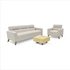 VENECIA - Sala con Sofa Cama Sion y Poltrona Sion + Mesa De Centro Veracruz