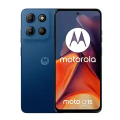 MOTOROLA - Celular Moto G15 128GB 4GB Ampliable a 8GB Azul