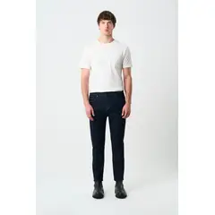 VELEZ - Vélez Jean Obi Semi Fitted Para Hombre Detalle En Cuero Azul