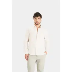 VELEZ - Vélez Camisa Oxford Manga Larga Calagua Para Hombre Semifitted Arena