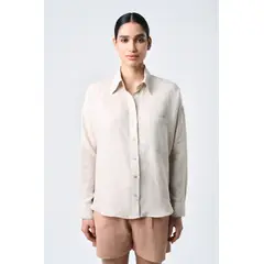 VELEZ - Vélez Camisa Manga Larga Boreal Para Mujer Fit Holgado Arena
