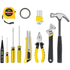 ONE PIXEL - Kit De Herramienta Set X16 Pcs Multifuncional Caja Trabajo Manual