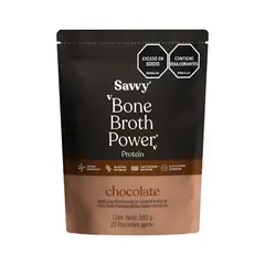 SAVVY - Proteína Chocolate Bone Broth 560g
