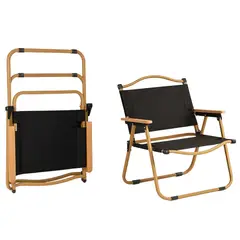 MOBLIHOUSE - Silla Plegable Premium De Exterior Camping Picnic Portátil