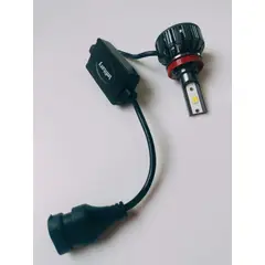 LEDMAX - Un Bombillo LED H8 H9 H11 Tricolor Blanca Cálida y Amarilla