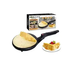 SOKANY - Máquina Eléctrica para Crepes Antiadherente y Multifuncional