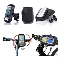 GENERICO - Soporte celular Funda Holder Impermeable Antigolpes Bicimoto