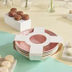 CORONA - Set 4 Platos Hondos Caribe Surtidos 715.9cc