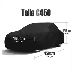 NACIONAL - Pijama INTERIOR Para Carro Forro Auto Mediano G 450 cm