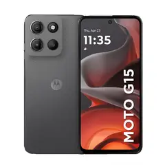 MOTOROLA - Celular Moto G15 512GB 4GB Ampliable a 12GB Gris