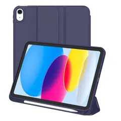 GENERICO - Forro Smart Case Para iPAD Air 4 Con Espacio Para Lápiz