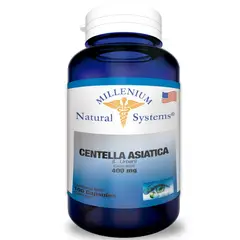NATURAL SYSTEM - CENTELLA ASIATICA GOTU KOLA 400 MG. X 100 CAPSULAS.