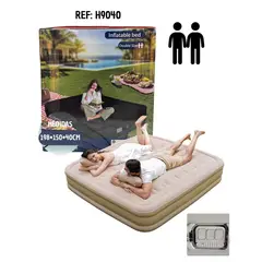 GENERICO - Colchón Inflable Doble Camping Modelo H9040