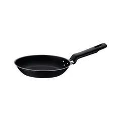 TRAMONTINA - Sartén Loreto en Aluminio con Revestimiento Interno y Externo Antiadherente Starflon Max y Mango Baquelita 18 cm 0,7 L Grafito