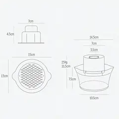 MILOPTS - Pelador Manual De Maíz Crudo Acero Inoxidable