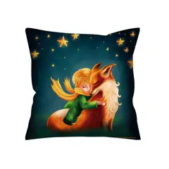 POR EJEMPLO DISEÑO Y DECORACION - Cojín el principito y el zorro nocturno