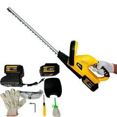 GENERICO - Cortasetos Podadora Inalámbrica 48v Jardín 2 Baterías