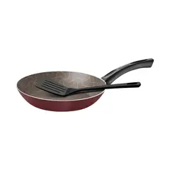 TRAMONTINA - Sarten Paris en Aluminio con Antiadherente Rojo 22 cm 1 L