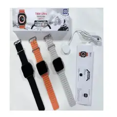 SKY - Smartwatch T800 Ultra Display De 1.99 Con Correa De Gel De Sílicona