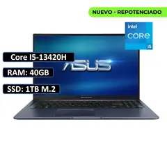 ASUS - PORTATIL VIVOBOOK INTEL CORE I5-13420H RAM 40GB DDR4 SSD 1TB M2