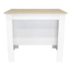 RTA DESIGN - Barra de Cocina Cala Humo y Blanco Nevado