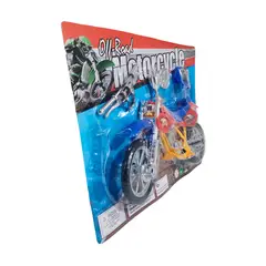 GENERICO - Moto Motocicleta Figura Armable Juguete Niños Interactivo