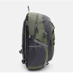 GENERAL - BOLSO PARA VIAJES O CAMPING ULTRA ESPACIOSO IMPERMEABLE 40 LITROS VERDE