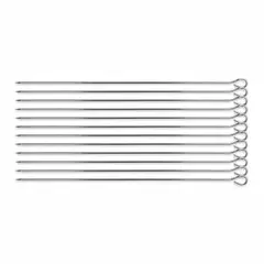EPPICOTISPAI - Brochetas Largas De Acero Inoxidable X12