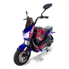 ROADMASTER - Bicicleta Eléctrica Águila Ninja 72V Rojo Azul