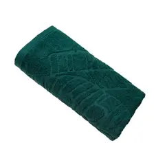 FATELARES - Toalla de Cuerpo Jacquard Naturaleza 70x140 450g Verde Selva 100% Algodón