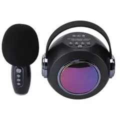 OEM - Parlante Karaoke Bluetooth con Micrófono Inalámbrico LED Recargable