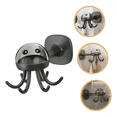 GENERICO - Gancho Organizador Pared Pulpo Giro 360° Multiusos