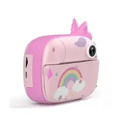 OEM - Cámara Digital Fotografica Infantil Unicornio Instantánea para Niños