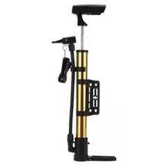 GENERICO - Mini Bomba De Mano Inflador Aire Bicicleta Y Balón Color Dorado