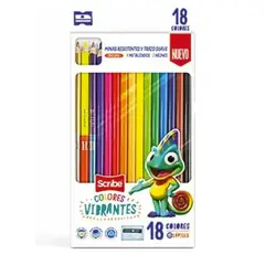 SCRIBE - Colores Unipunta 18 Und