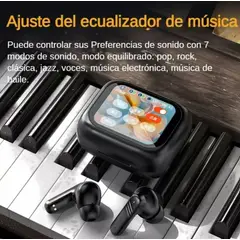 GENERICO - Audifonos Con Pantalla Bluethoot Blancos