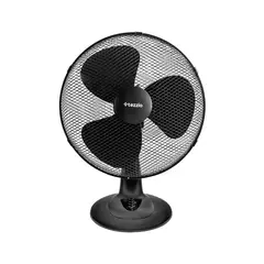 TEZZIO - Ventilador de Mesa 16” con Oscilación y 3 Velocidades
