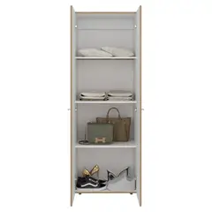 RTA DESIGN - Closet Beico Fresno y Blanco Duqueza con dos Puertas
