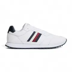 TOMMY HILFIGER - Zapatilla Hombre Retro FM0FM05637 Blanco