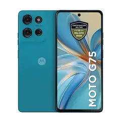 MOTOROLA - Celular Moto G75 5G 256GB 8GB Ampliable a 16 GB Azul