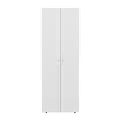 RTA DESIGN - Closet Beico Blanco Duqueza con dos Puertas Abatibles y un Tubo cromado