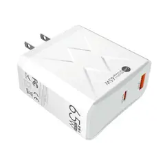 GENERICO - Adaptador Tipo C Y Usb 65w Super Carga Rapida