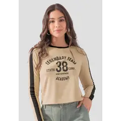 ATYPICAL - Camibuzo Mujer Latte 111186