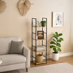 DIMATEX LEON - Estante Organizador De Piso 4 Niveles Industrial Refdorothym